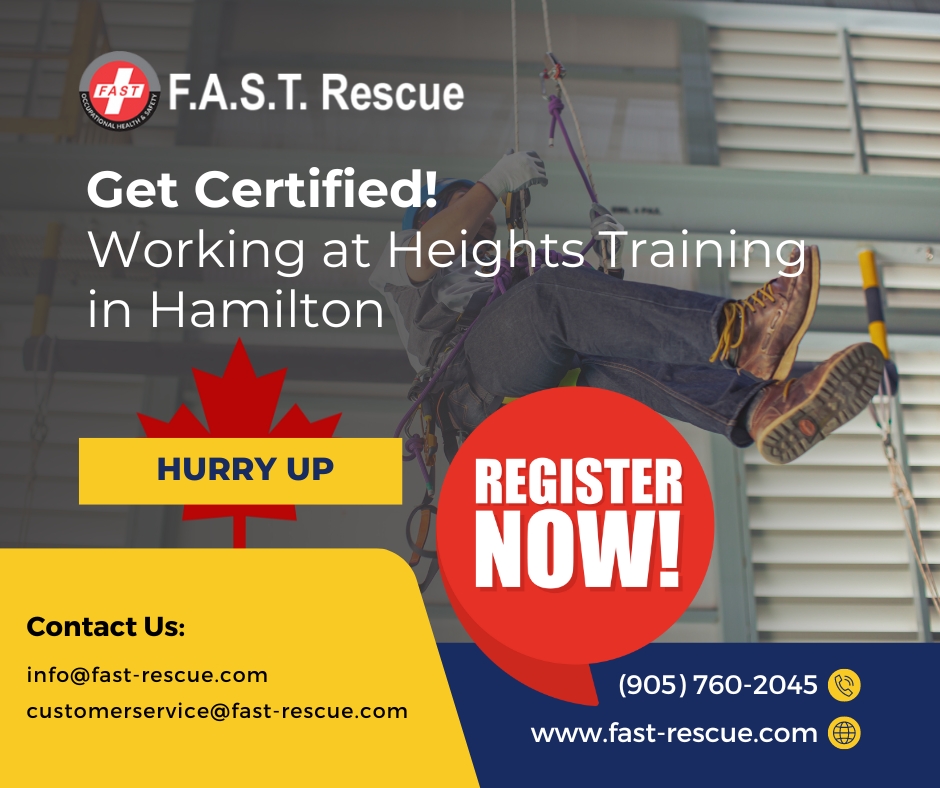Working At Heights Training In Hamilton By Fast Rescue
